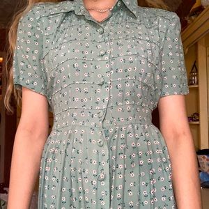 vintage 90’s floral dress!!